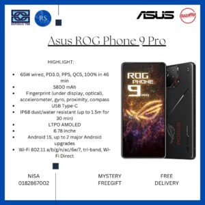[RS] Asus Rog Phone 9 Pro (16+512gb)