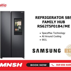 [MNSH] SAMSUNG REFRIGERATOR SBS FAMILY HUB RS62T5F01B4/ME