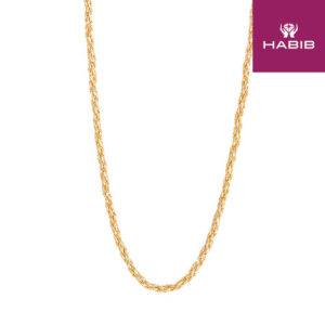Habib Oro Italia 916 Yellow Gold Necklace - GC2017-BI
