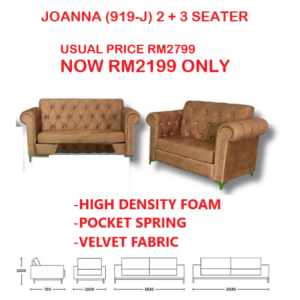 JOANA 919 J 2+3 SEATER