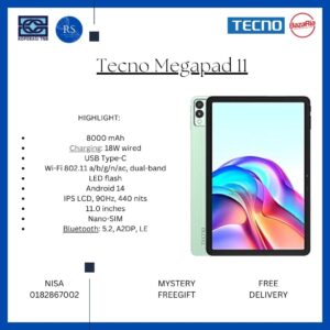 [RS] Tecno Megapad 11" (8+256gb)