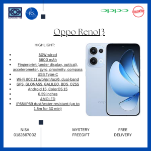 [RS] Oppo Reno 13 5G (12+256gb) | (12+512gb)