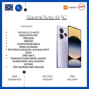 [RS] Xiaomi Note 14 5G (8+256gb)