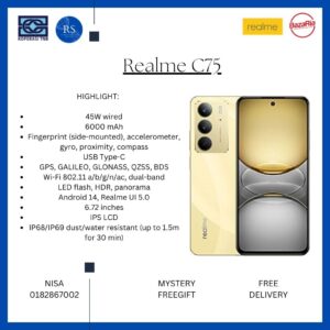 [RS] Realme C75 (8+256gb)