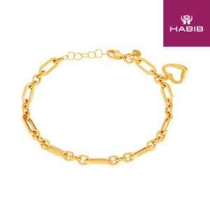 Oro Italia 916 Yellow Gold Bracelet - GW44380923