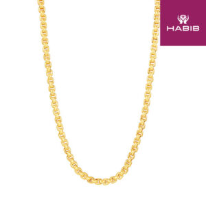 MALAYSIA DAY PROMOTION (RM15 Less Per/G) HABIB JEWELS 916/22K Yellow Gold Necklace - NC37810222