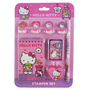 Hello Kitty Diary Stamper Set