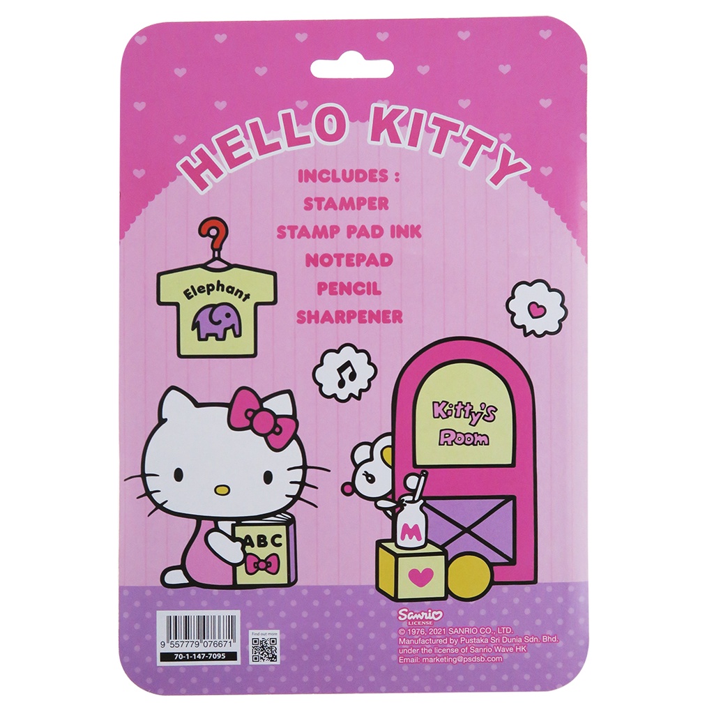 Hello Kitty Diary Stamper Set - Image 2