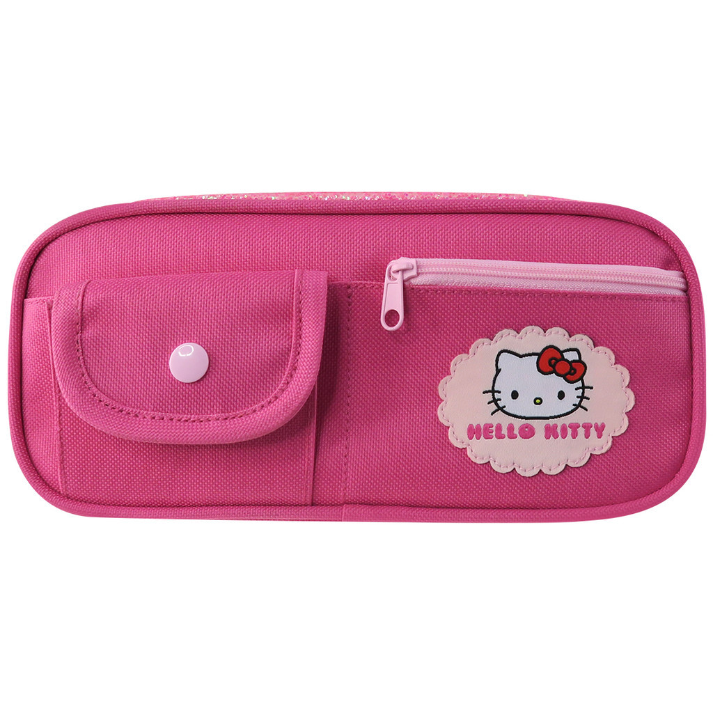 Hello Kitty Emoji Pencil Bag With Front Pocket