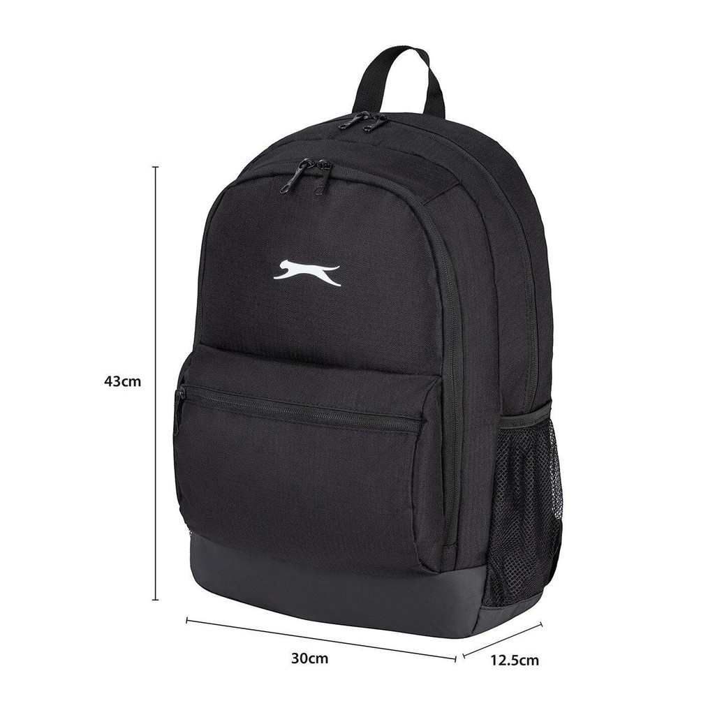 Slazenger Unisex Adults Backpack and Lunch Box (Black) - Image 2