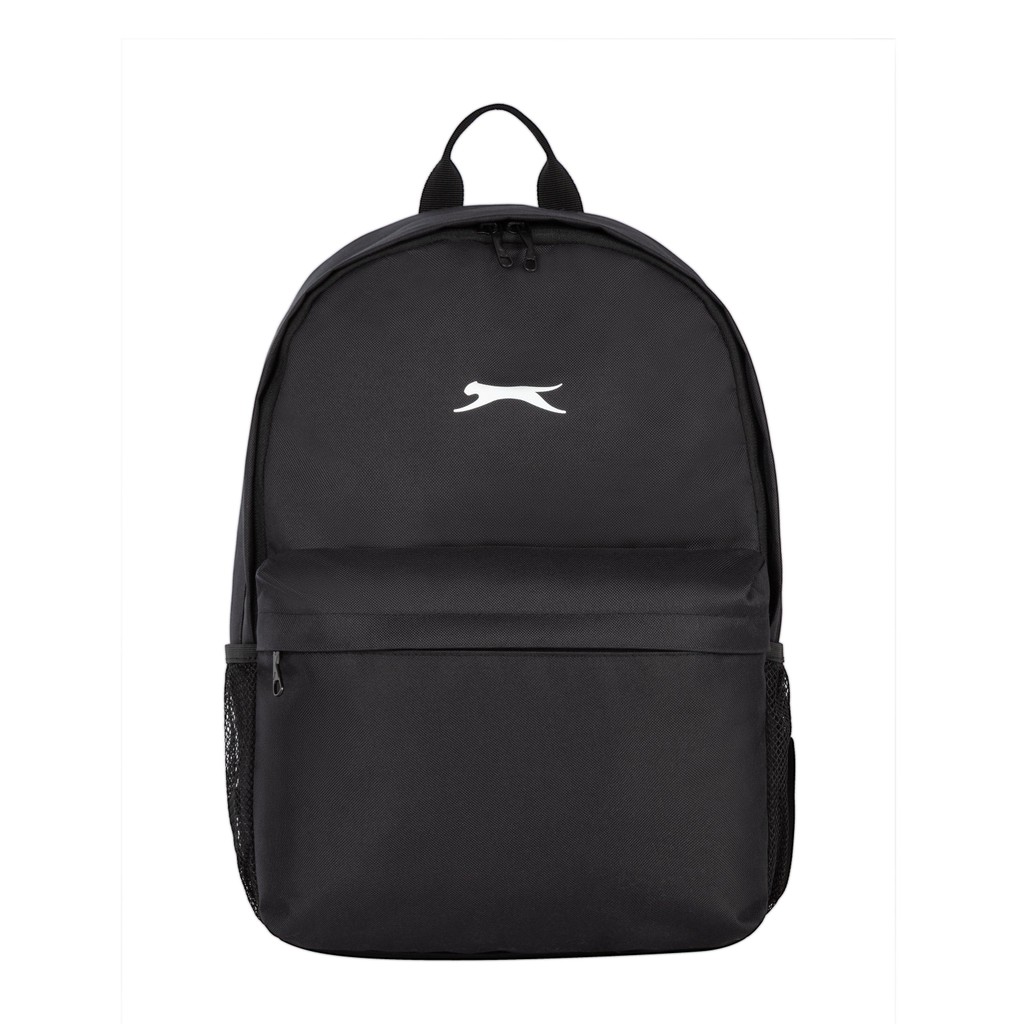 Slazenger Unisex Adults Pocket Backpack Adults (Black/Charcoal)