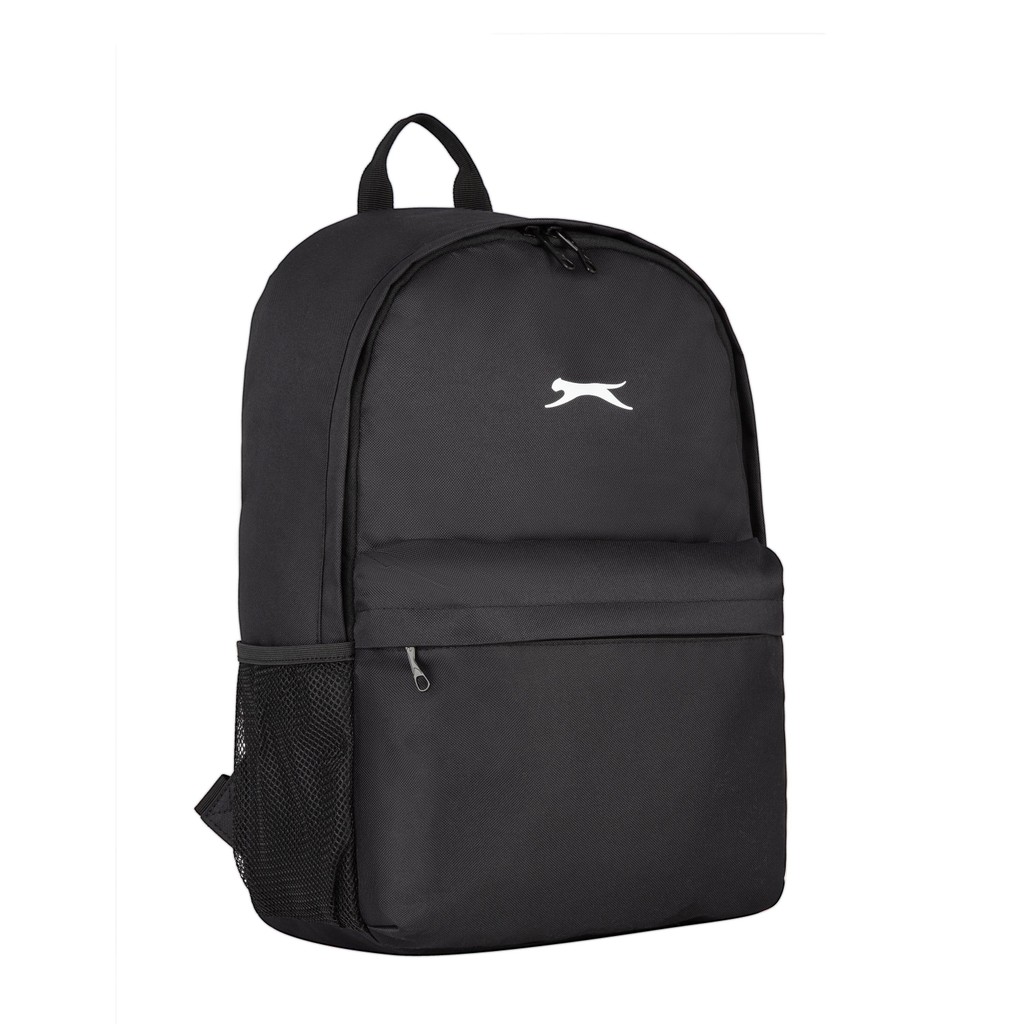 Slazenger Unisex Adults Pocket Backpack Adults (Black/Charcoal) - Image 3