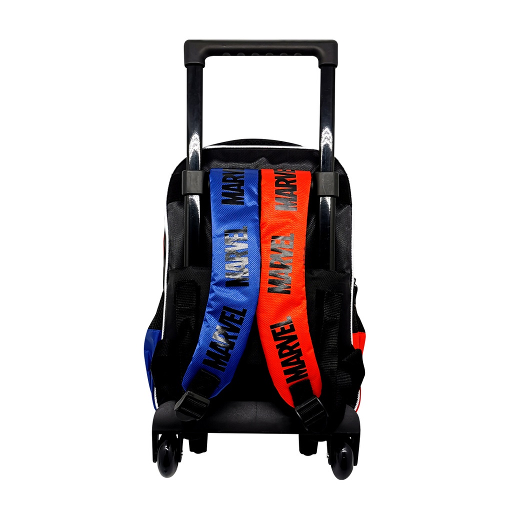 Spiderman Character Pre School Trolley Bag - Image 2