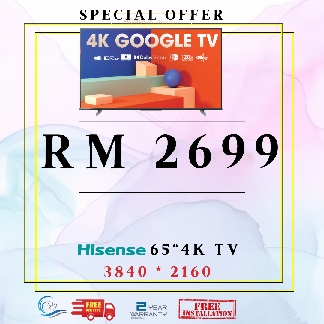 Hisense 65" 4K TV