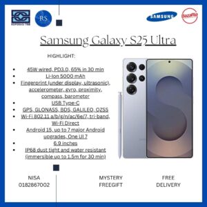 [RS] Samsung Galaxy S25 Ultra 5G (12+256gb) | (12+512gb)