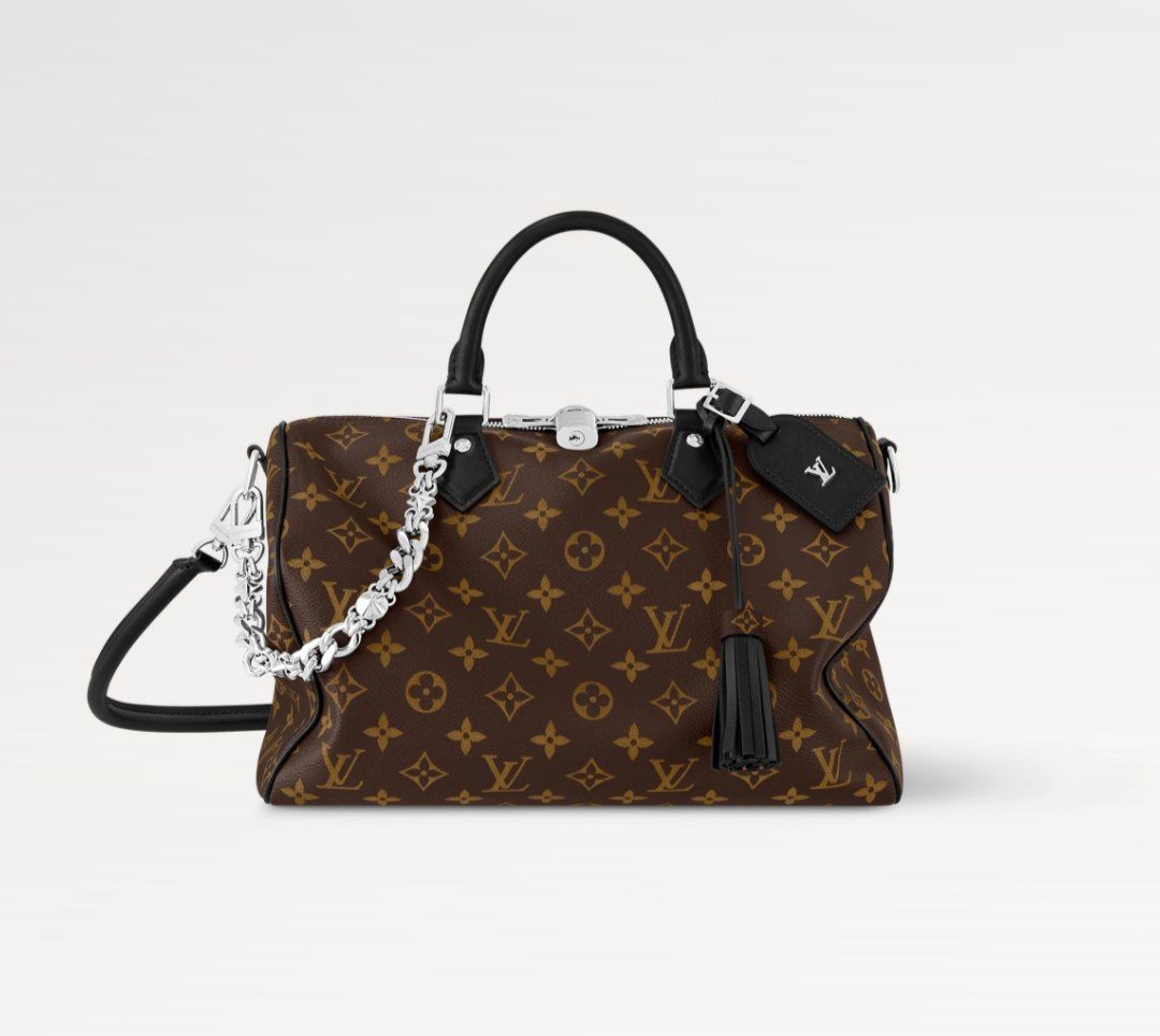LOUIS VUITTON Speedy Soft 30 Dark