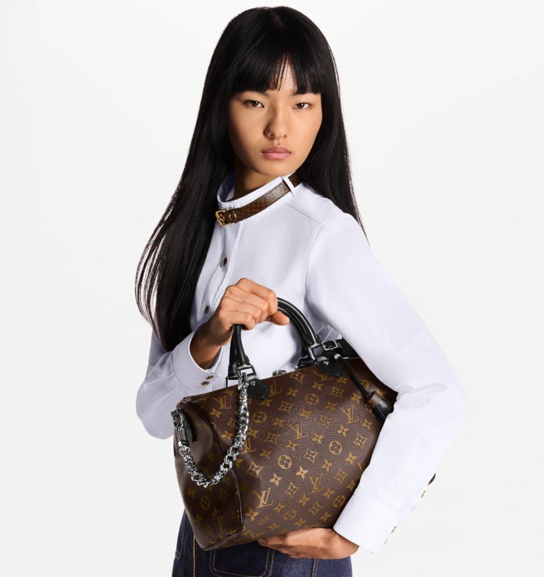 LOUIS VUITTON Speedy Soft 30 Dark - Image 5