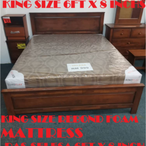 KING SIZE REBOND FOAM MATTRESS