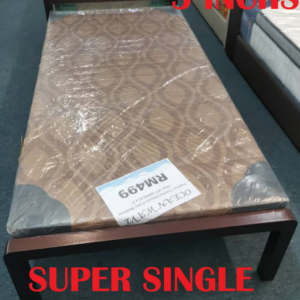 3.5FT X 5 INCH SUPER SINGLE SELESA REBORND FOAM MATTRESS