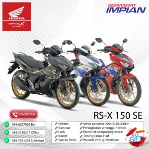 HONDA RS-X 150 SE - COLOUR TRICO
