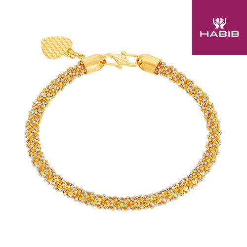 916/22K Yellow Gold Bracelet 715(4R) - Image 2