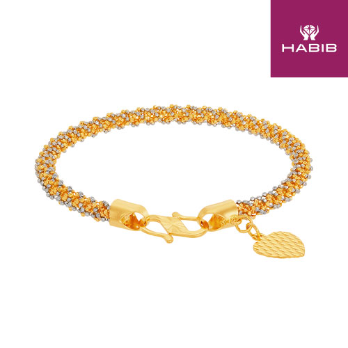 916/22K Yellow Gold Bracelet 715(4R) - Image 3