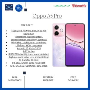 [RS] Oppo A5 Pro 5G (8+256gb)