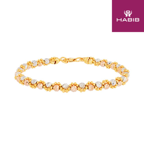 916/22K Yellow Gold Bracelet GW3322-TI