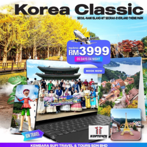 PAKEJ PELANCONGAN KOREA CLASSIC