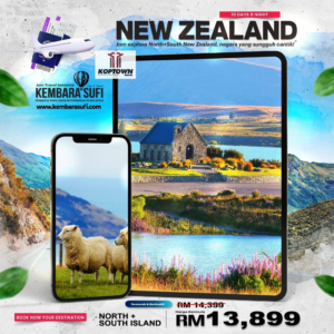 PAKEJ PELANCONGAN NEW ZEALAND