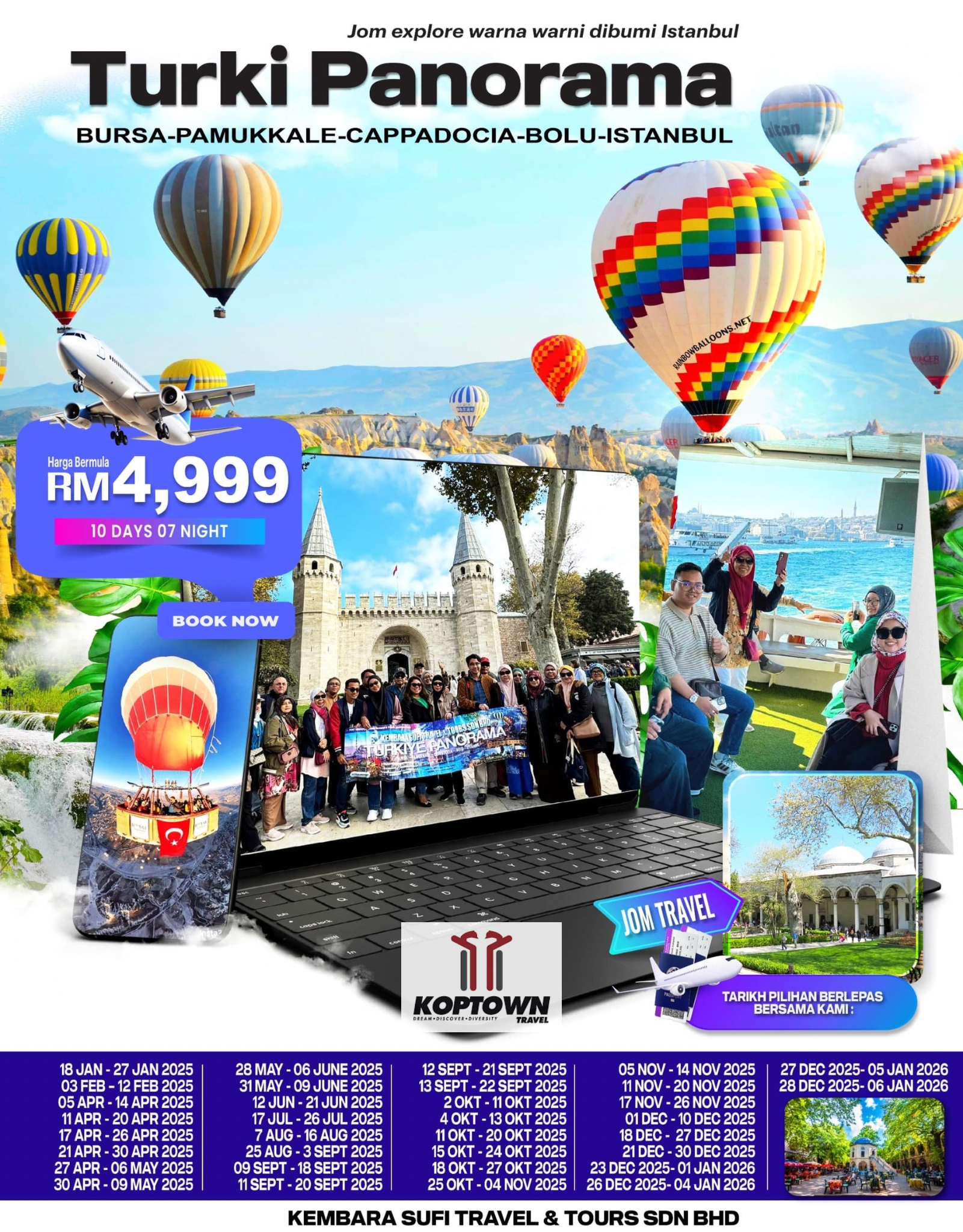 PAKEJ PELANCONGAN TURKI PANORAMA
