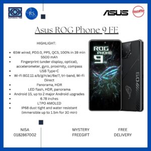 [RS] Asus Rog Phone 9 FE (12+256gb)