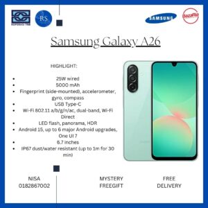 [RS] Samsung Galaxy A26 5G (8+256gb)