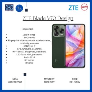 [RS] ZTE Nubia V70 Design (8+128gb)