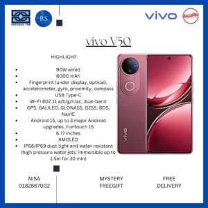 [RS] vivo V50 5G (12+256gb) | (12+512gb)