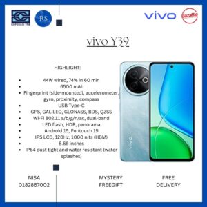 [RS] vivo Y39 5G (8+256gb)