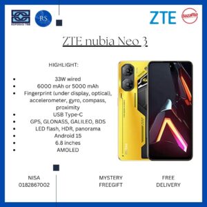 [RS] ZTE Nubia Neo 3 5G (8+256gb)