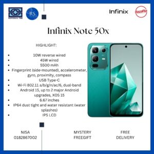 [RS] Infinix Note 50X 5G/x6857 (8+256gb)