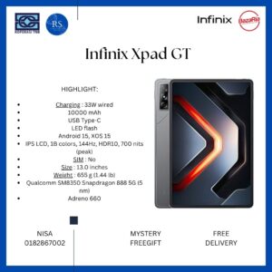 [RS] Infinix XPad GT (8+256gb)