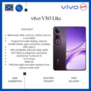 [RS] vivo V50 Lite 5G (12+256gb) | (12+512gb)