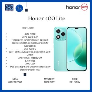 [RS] Honor 400 Lite 5G (12+256gb)