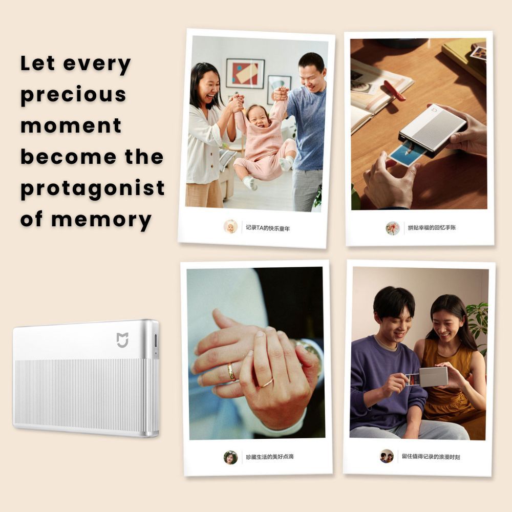 Xiaomi Mijia Instant Pocket Photo Printer 1S Supports IOS Android - Image 8