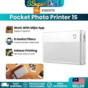 Xiaomi Mijia Instant Pocket Photo Printer 1S Supports IOS Android