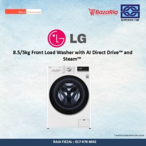 [RO] 8.5/5kg Front Load Washer with AI Direct Drive™ and Steam™