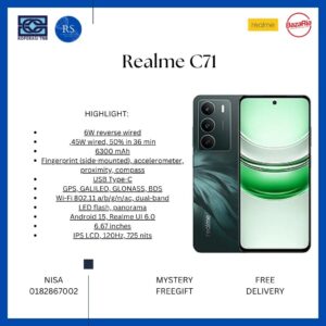 [RS] Realme C71 (6+128gb) | (8+256gb)