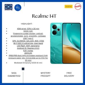 [RS] Realme 14T 5G (8+256gb)