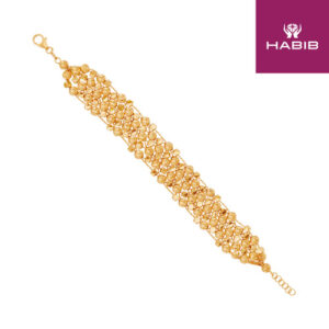 MALAYSIA DAY PROMOTION (RM15 Less Per/G) Oro Italia 916 Yellow Gold Bracelet GW47911023
