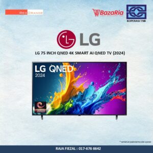 [RO] LG 75 Inch QNED 4K Smart AI QNED TV (2024)
