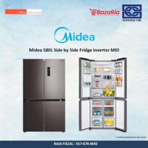 [RO] Midea 580L Side By Side Fridge Inverter MID
