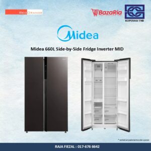 [RO] Midea 660L Side-by-Side Fridge Inverter MID